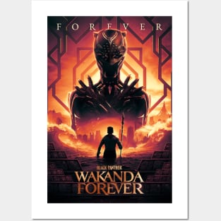 Wakanda Forever Posters and Art